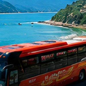 Xe khách trên tuyến Đà Lạt đi Nha Trang
